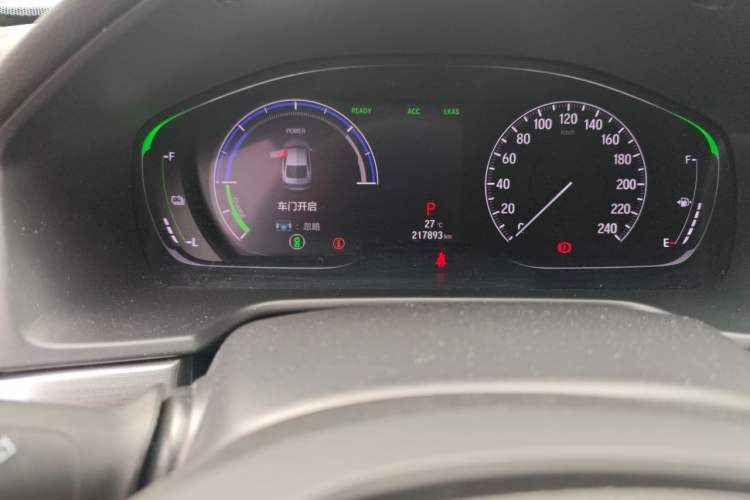 Used Honda Inspire 2019 Rui Hybrid 2.0L Jing Shang Edition China V Emission Standard Odometer Close Up