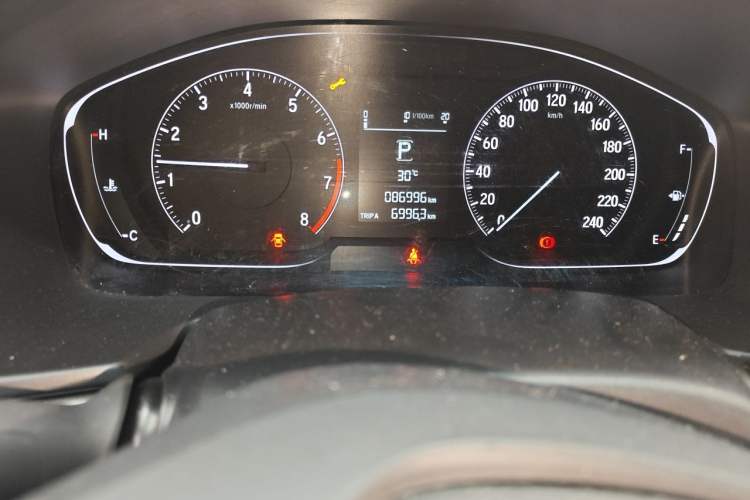 Used Honda Inspire 2019 260TURBO Elegant Edition China V Emission Standard Odometer Close Up