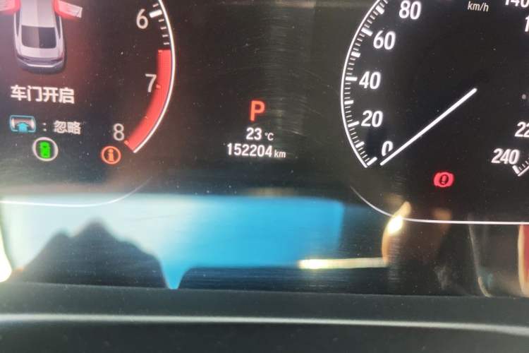 Used Honda Inspire 2019 260TURBO Jingyue Edition China VI Odometer Close Up