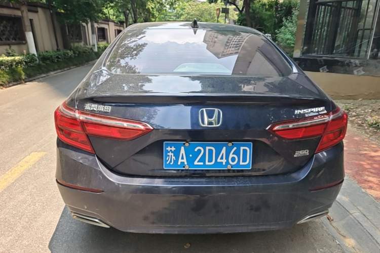 Used Honda Inspire 2019 260TURBO Elegant Edition China VI Emission Standard Rear
