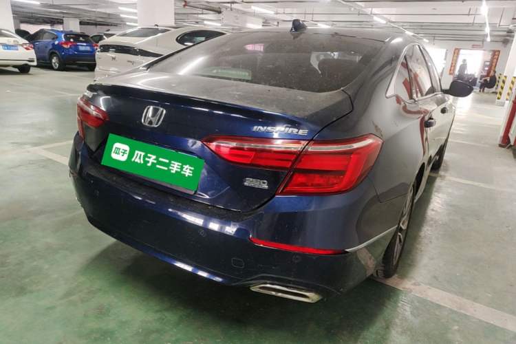 Used Honda Inspire 2019 260TURBO Elegant Edition China VI Emission Standard Rear Right 45 Deg