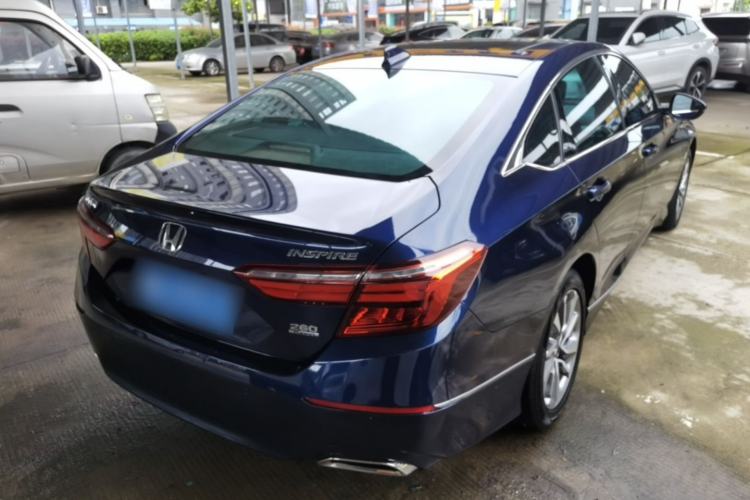 Used Honda Inspire 2019 260TURBO Elegant Edition China VI Emission Standard Rear Right 45 Deg