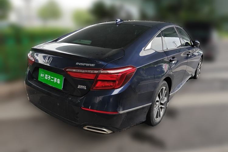 Used Honda Inspire 2019 260TURBO Elegant Edition China VI Emission Standard Rear Right 45 Deg