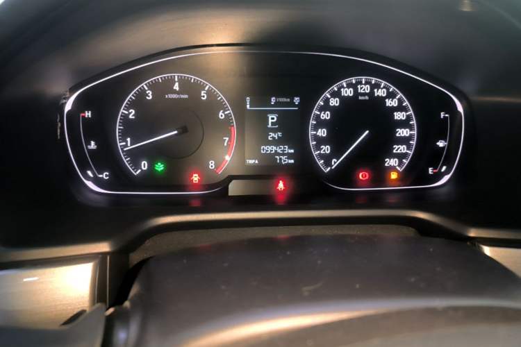 Used Honda Inspire 2019 260TURBO Elegant Edition China VI Emission Standard Instrument Cluster