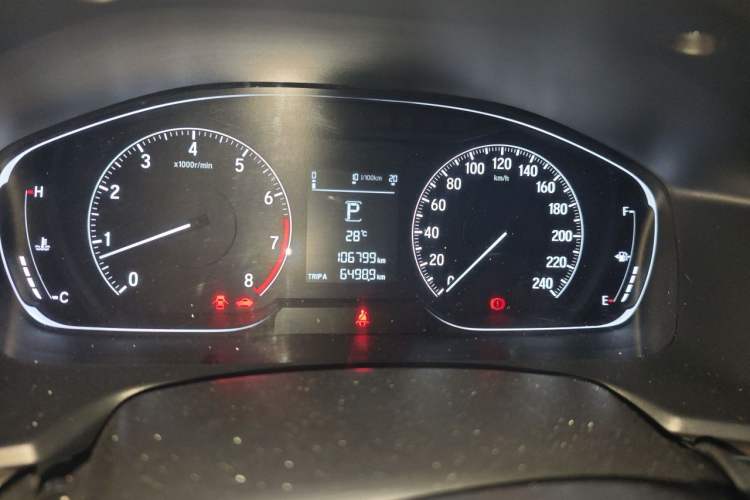Used Honda Inspire 2019 260TURBO Elegant Edition China VI Emission Standard Instrument Cluster