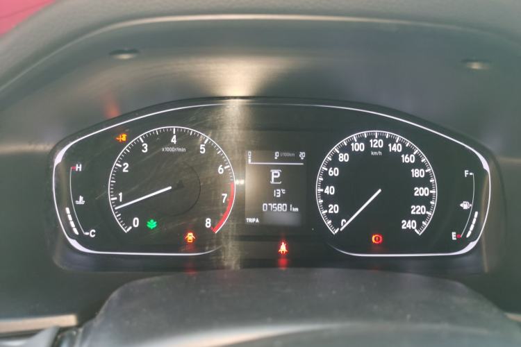 Used Honda Inspire 2019 260TURBO Elegant Edition China VI Emission Standard Instrument Cluster