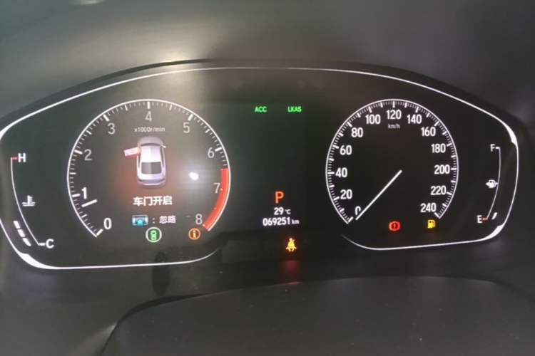 Used Honda Inspire 2019 260TURBO Jingyue Edition China VI Instrument Cluster