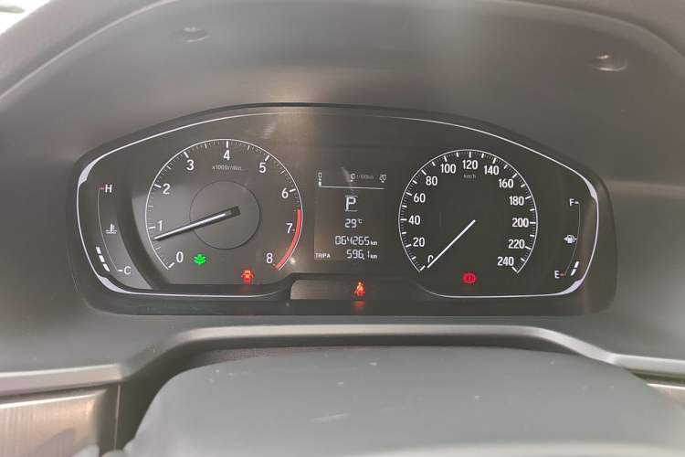 Used Honda Inspire 2019 260TURBO Elegant Edition China V Standard Odometer Close Up