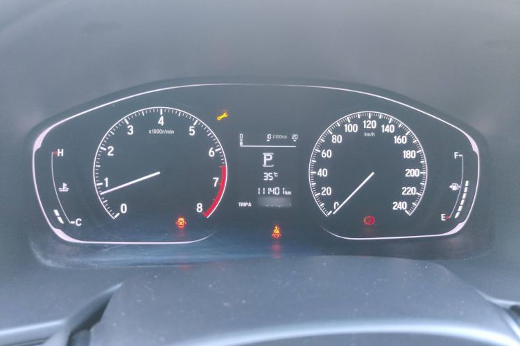 Used Honda Inspire 2019 260TURBO Elegant Edition China VI Emission Standard Instrument Cluster