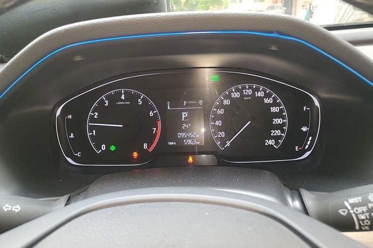 Used Honda Inspire 2019 260TURBO Elegant Edition China VI Emission Standard Instrument Cluster