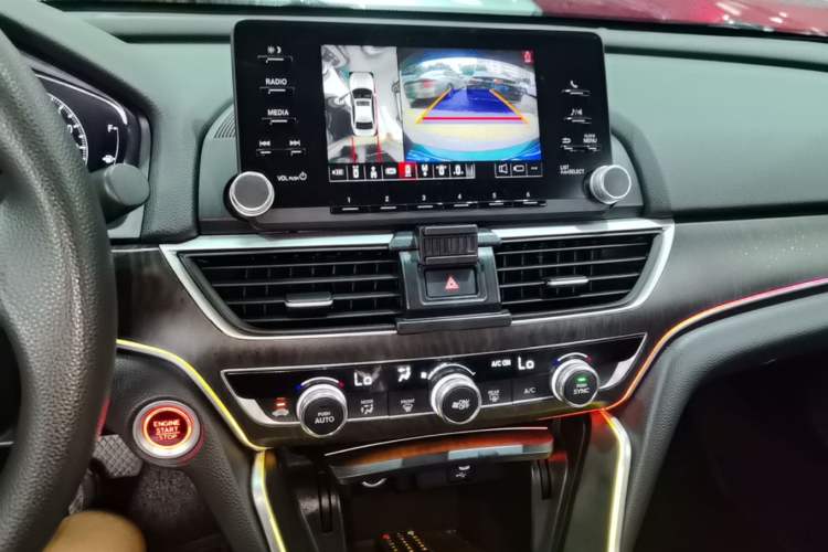 Used Honda Inspire 2019 260TURBO Elegant Edition China VI Emission Standard Audio And AC Panel