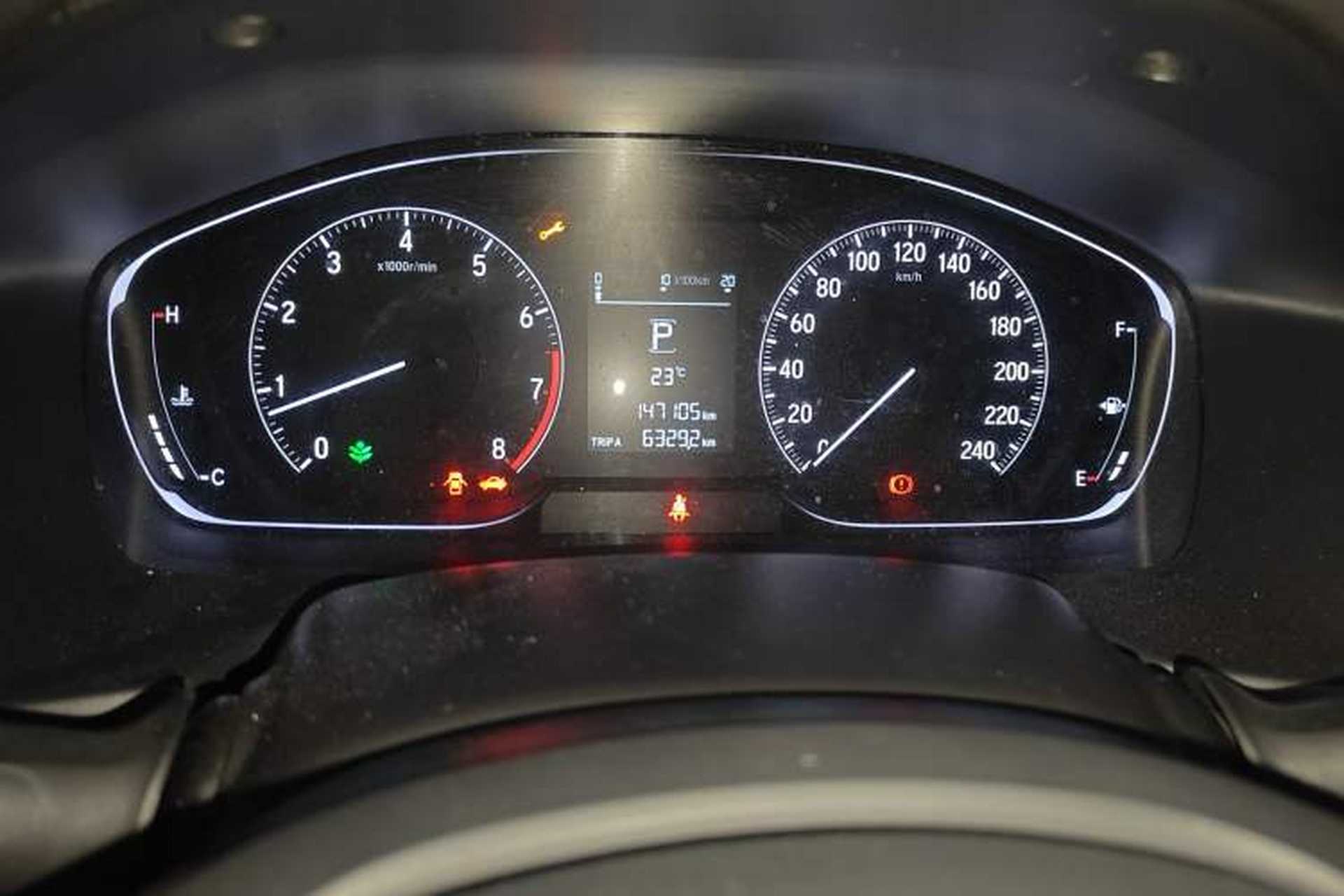 Used Honda Inspire 2019 260TURBO Elegant Edition China V Standard Odometer Close Up