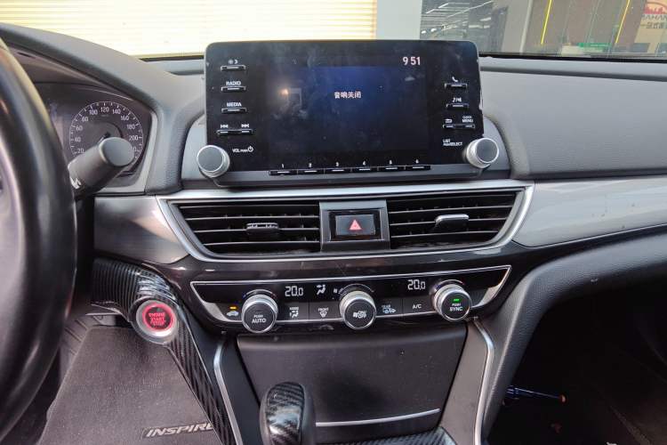 Used Honda Inspire 2019 260TURBO Elegant Edition China V Emission Standard Audio And AC Panel