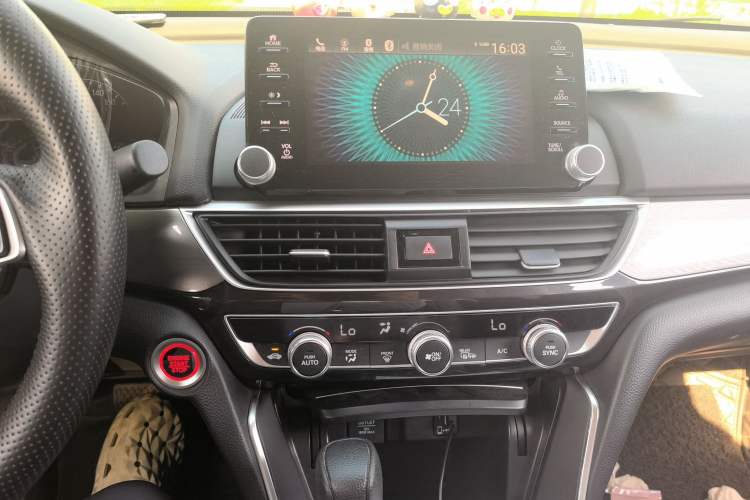 Used Honda Inspire 2019 260TURBO Elegant Edition China VI Emission Standard Audio And AC Panel
