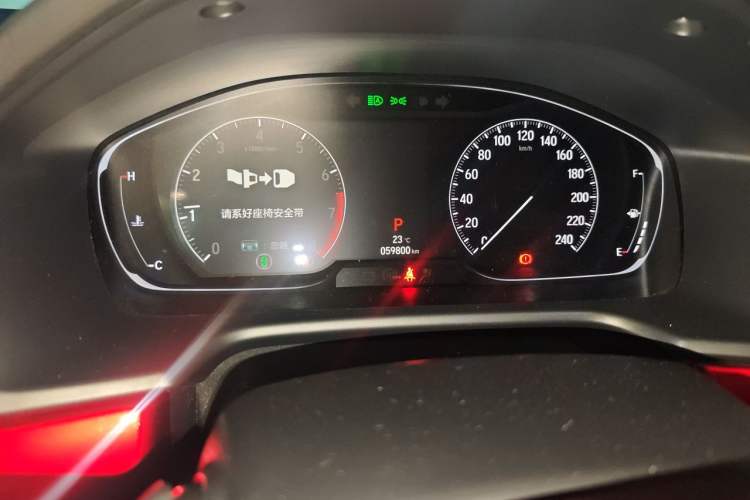 Used Honda Inspire 2019 260TURBO Elite Edition China V Standard Odometer Close Up