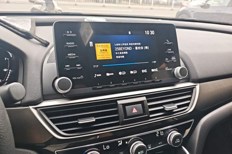 Used Honda Inspire 2019 260TURBO Elegant Edition China VI Emission Standard Audio And AC Panel