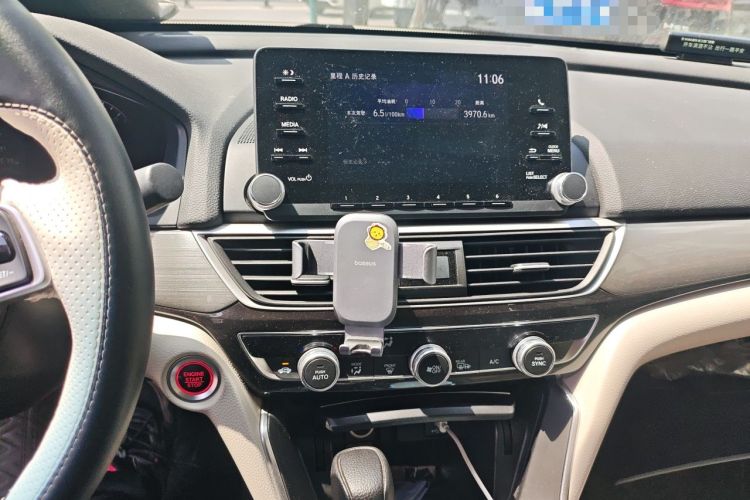 Used Honda Inspire 2019 260TURBO Elegant Edition China VI Emission Standard Audio And AC Panel