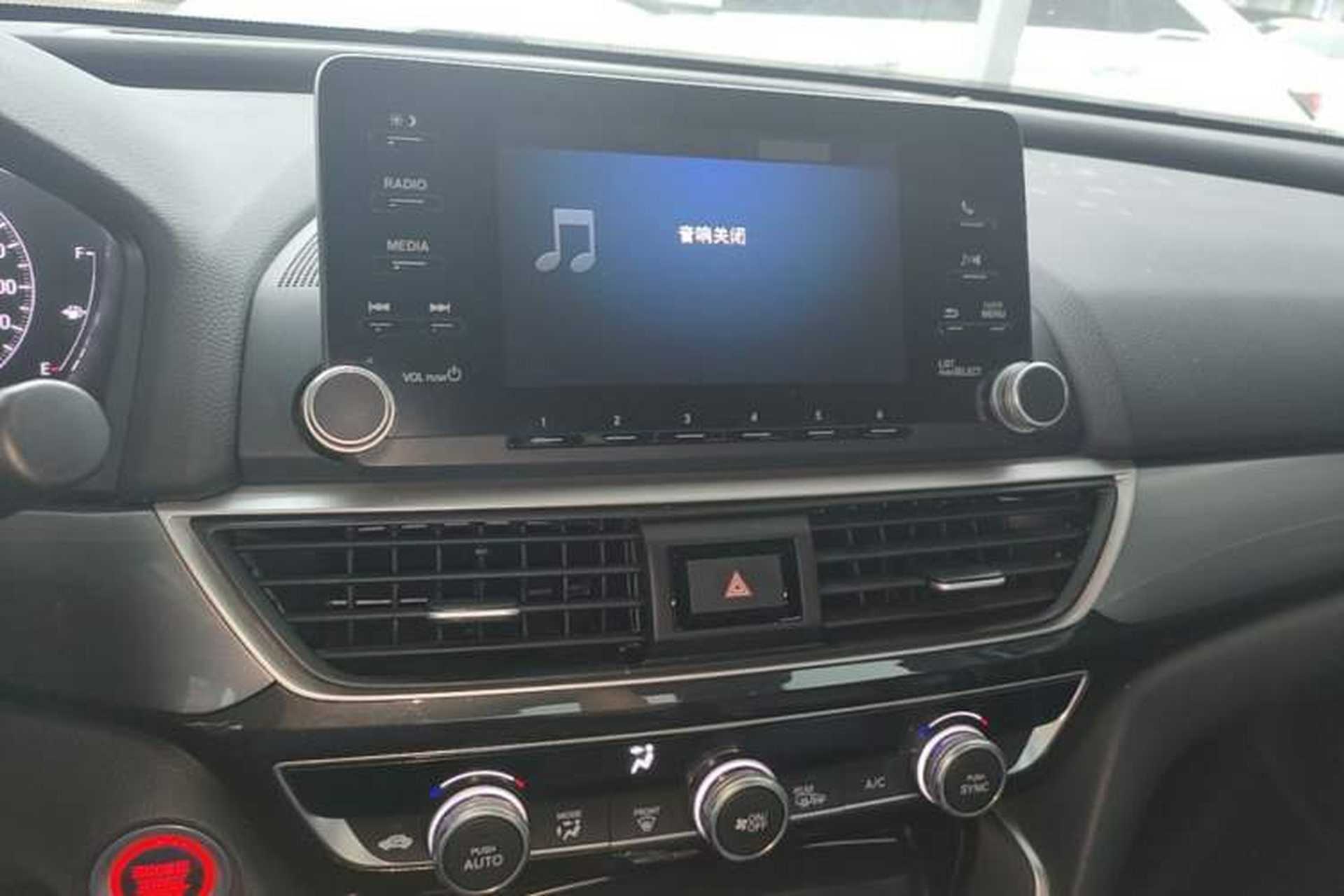 Used Honda Inspire 2019 260TURBO Elegant Edition China VI Emission Standard Audio And AC Panel