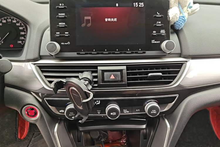 Used Honda Inspire 2019 260TURBO Elegant Edition China VI Emission Standard Audio And AC Panel