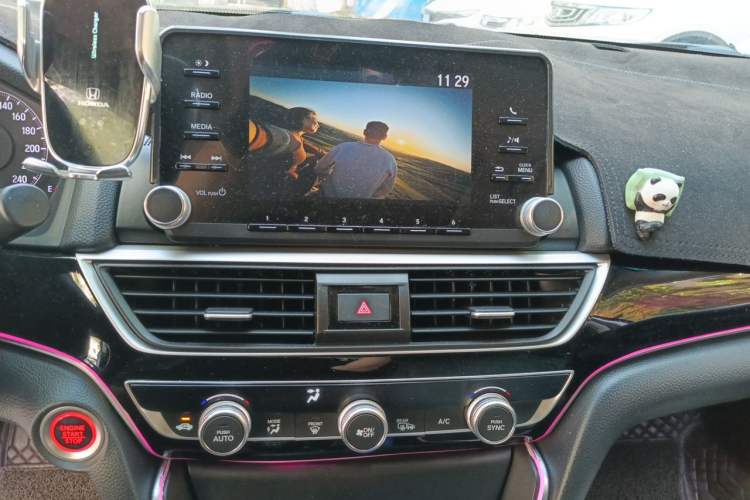 Used Honda Inspire 2019 260TURBO Elegant Edition China VI Emission Standard Audio And AC Panel
