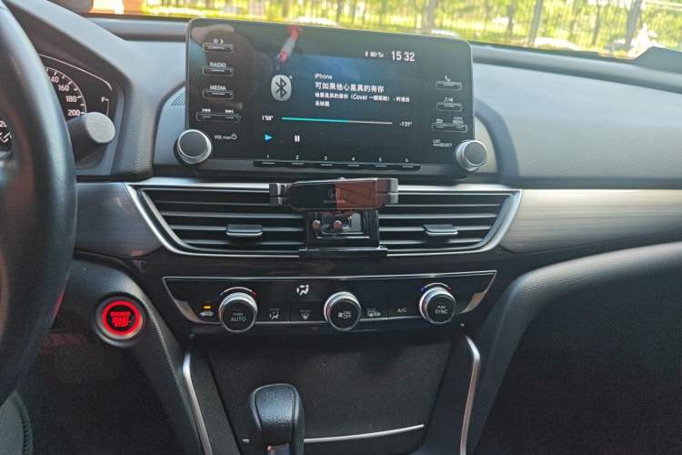Used Honda Inspire 2019 260TURBO Elegant Edition China VI Emission Standard Audio And AC Panel