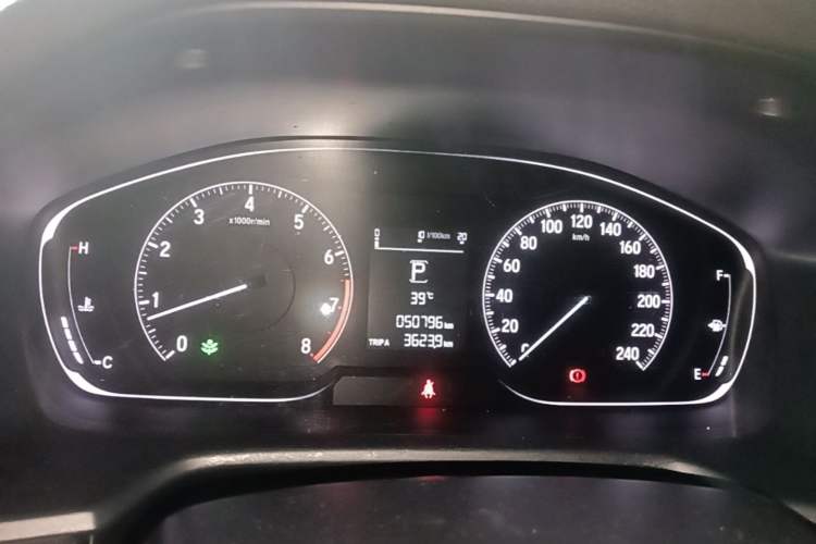 Used Honda Inspire 2019 260TURBO Elegant Edition China VI Emission Standard Instrument Cluster