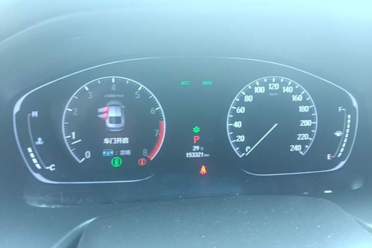 Used Honda Inspire 2019 260TURBO Elegant Edition China V Standard Instrument Cluster