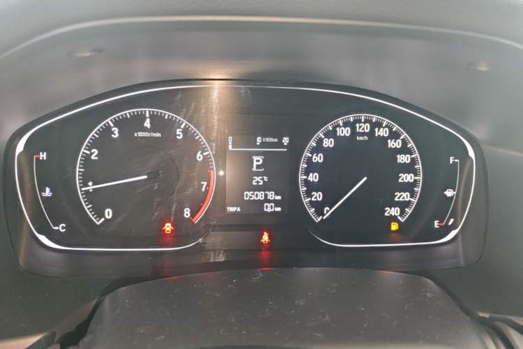 Used Honda Inspire 2019 260TURBO Elegant Edition China VI Emission Standard Instrument Cluster