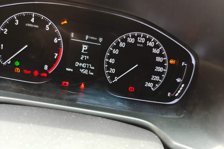 Used Honda Inspire 2019 260TURBO Elegant Edition China VI Emission Standard Instrument Cluster