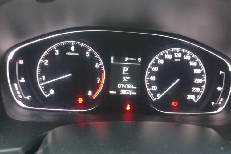 Used Honda Inspire 2019 260TURBO Elegant Edition China V Standard Instrument Cluster