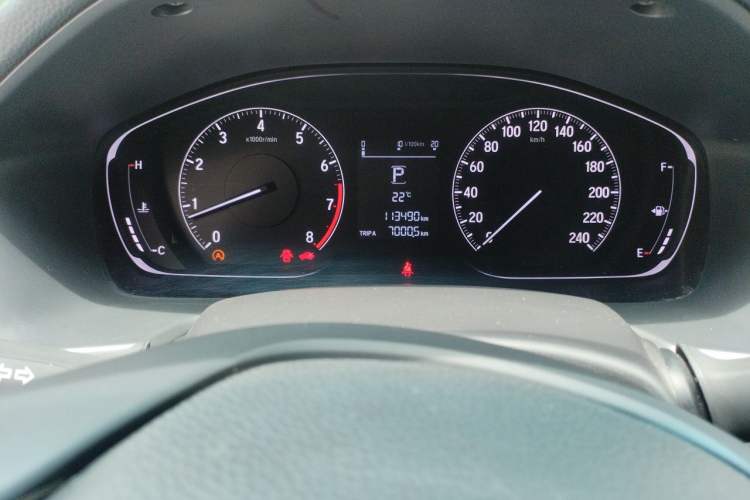 Used Honda Inspire 2019 260TURBO Elegant Edition China VI Emission Standard Instrument Cluster