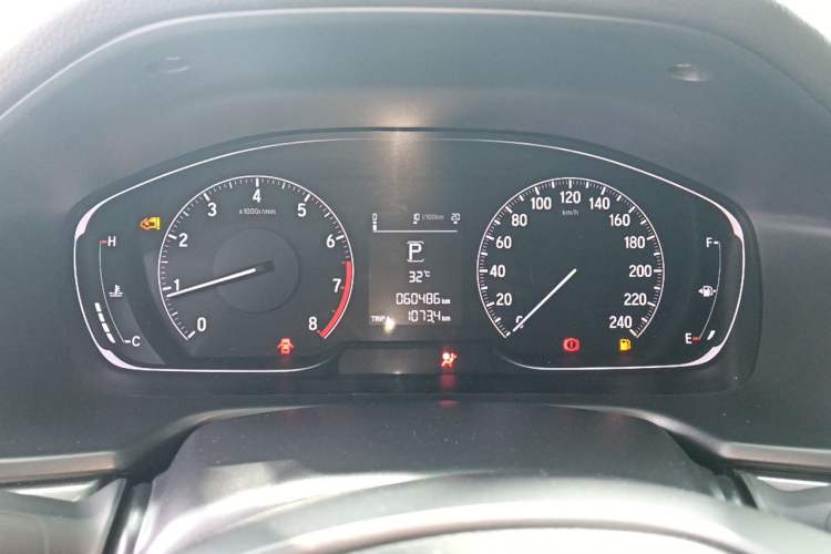 Used Honda Inspire 2019 260TURBO Elegant Edition China VI Emission Standard Instrument Cluster