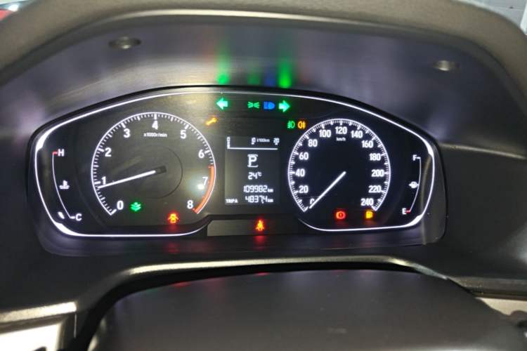 Used Honda Inspire 2019 260TURBO Elegant Edition China VI Emission Standard Instrument Cluster