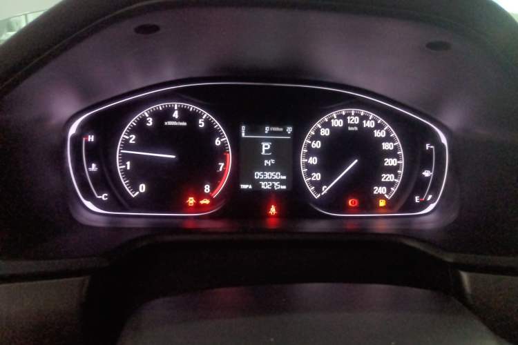 Used Honda Inspire 2019 260TURBO Elegant Edition China VI Emission Standard Instrument Cluster