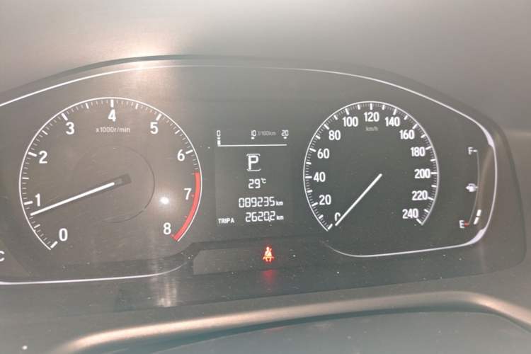 Used Honda Inspire 2019 260TURBO Elegant Edition China VI Emission Standard Instrument Cluster