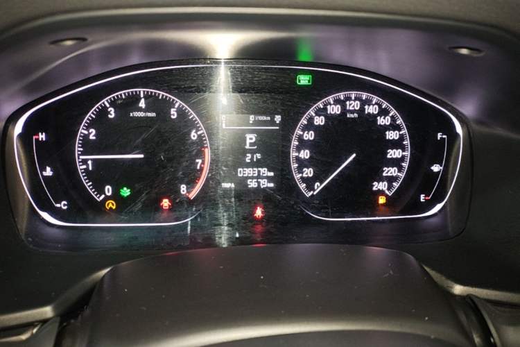 Used Honda Inspire 2019 260TURBO Elegant Edition China VI Emission Standard Instrument Cluster