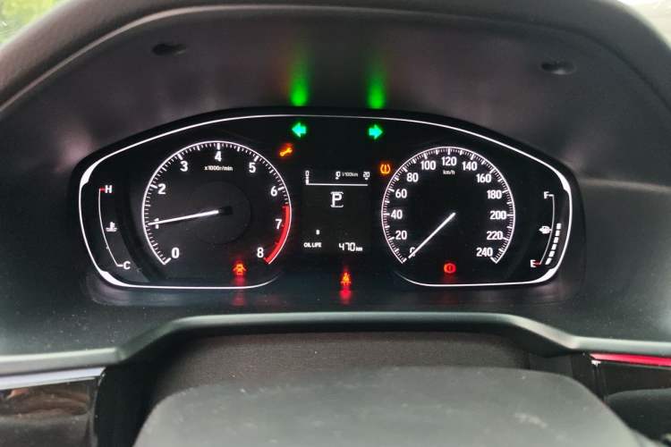 Used Honda Inspire 2019 260TURBO Elegant Edition China VI Emission Standard Instrument Cluster