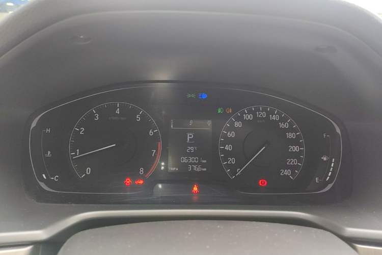 Used Honda Inspire 2019 260TURBO Elegant Edition China VI Emission Standard Instrument Cluster