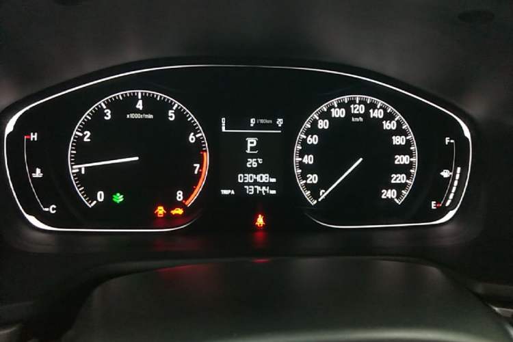 Used Honda Inspire 2019 260TURBO Elegant Edition China VI Emission Standard Instrument Cluster