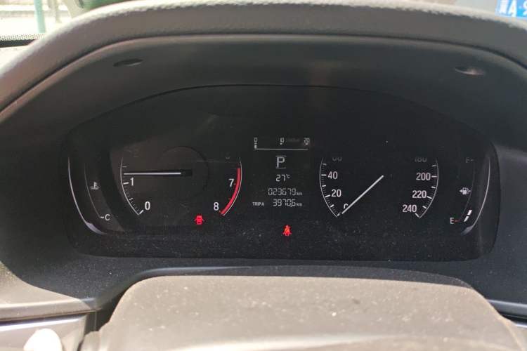 Used Honda Inspire 2019 260TURBO Elegant Edition China VI Emission Standard Instrument Cluster