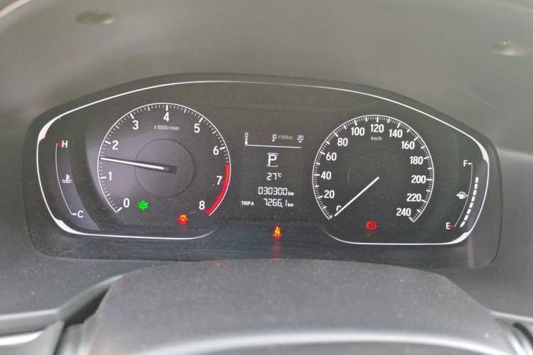 Used Honda Inspire 2019 260TURBO Elegant Edition China VI Emission Standard Instrument Cluster