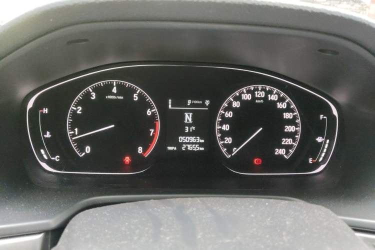 Used Honda Inspire 2019 260TURBO Elegant Edition China V Emission Standard Instrument Cluster