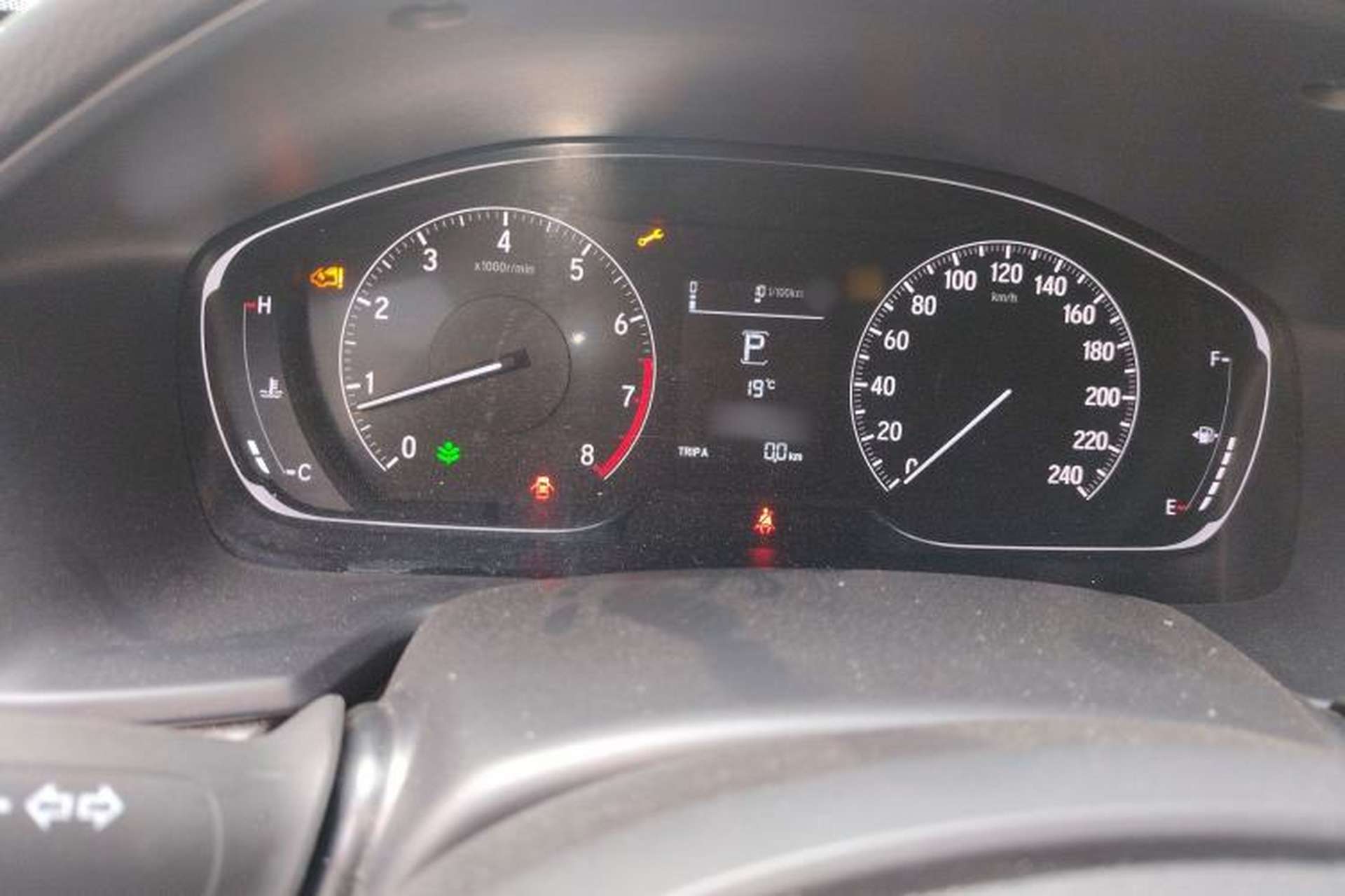 Used Honda Inspire 2019 260TURBO Elegant Edition China VI Emission Standard Instrument Cluster