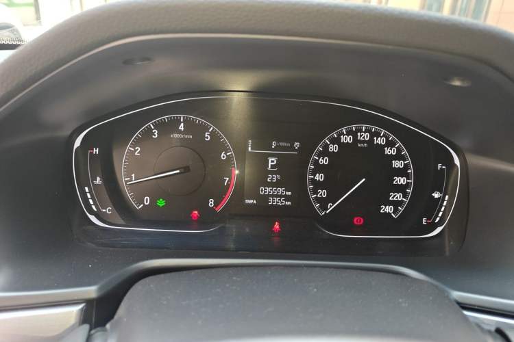 Used Honda Inspire 2019 260TURBO Elegant Edition China VI Emission Standard Instrument Cluster