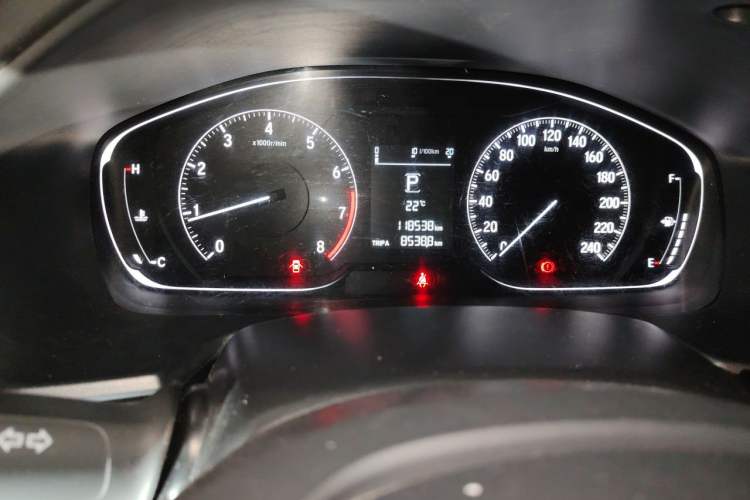 Used Honda Inspire 2019 260TURBO Elegant Edition China V Standard Instrument Cluster