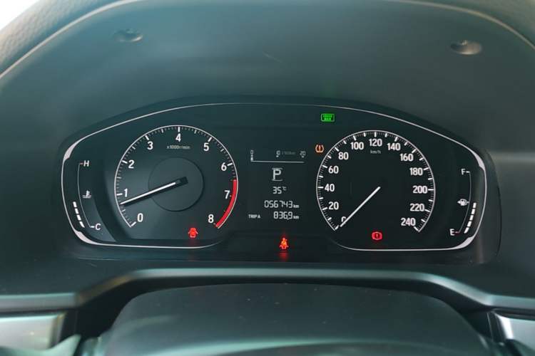 Used Honda Inspire 2019 260TURBO Elegant Edition China VI Emission Standard Instrument Cluster