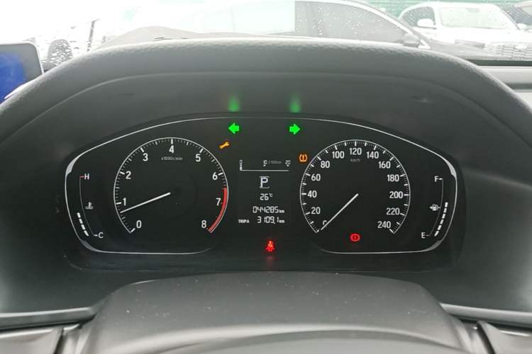 Used Honda Inspire 2019 260TURBO Elegant Edition China VI Emission Standard Instrument Cluster