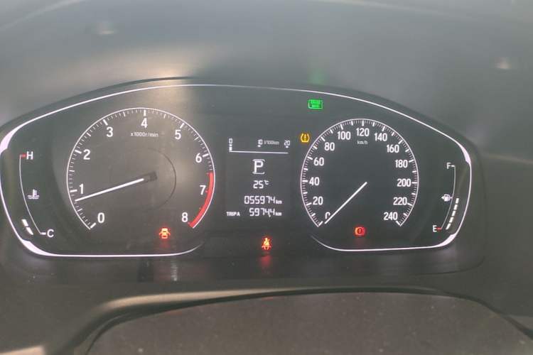 Used Honda Inspire 2019 260TURBO Elegant Edition China VI Emission Standard Instrument Cluster