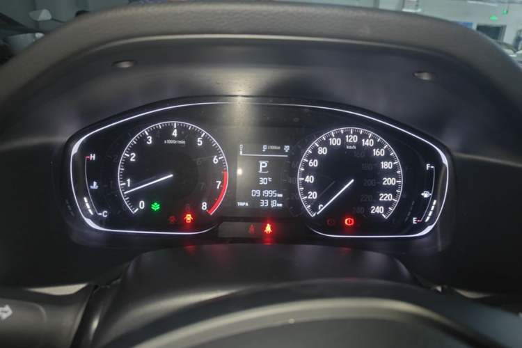 Used Honda Inspire 2019 260TURBO Elegant Edition China VI Emission Standard Instrument Cluster
