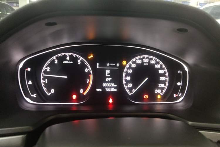 Used Honda Inspire 2019 260TURBO Elegant Edition China VI Emission Standard Instrument Cluster